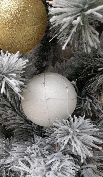 Obraz christmas tree decorations