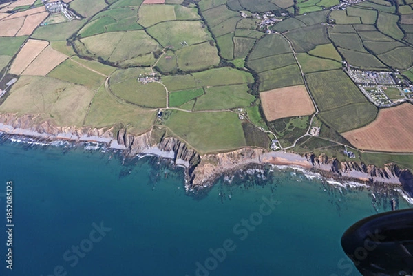 Obraz Coast and cliffs of North Devon	