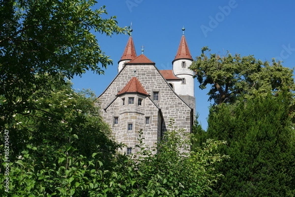 Obraz Kirche in Gaggstatt von Kirchberg an der Jagst