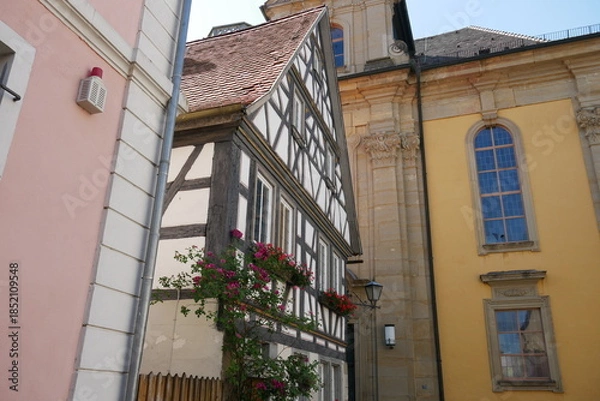 Obraz Altstadt von Kirchberg an der Jagst