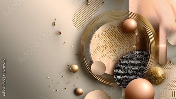 Obraz Geometric minimalism in art