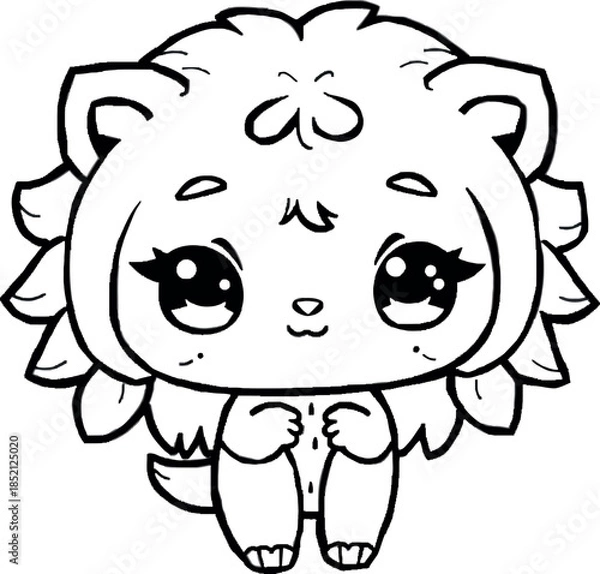 Obraz Empty vector file interface