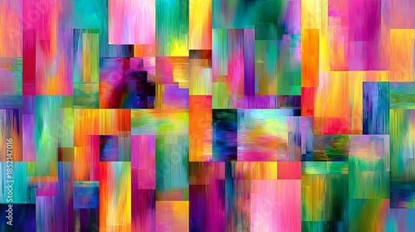 Obraz Abstract colorful mosaic texture pattern background