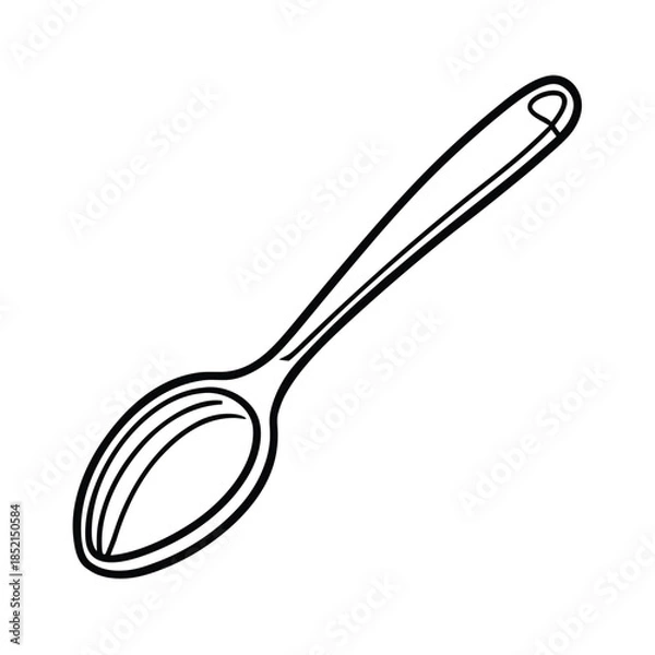 Fototapeta teaspoon