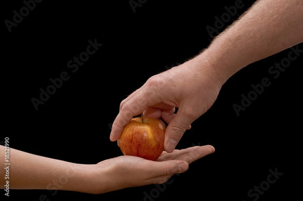 Obraz Hands & Apple