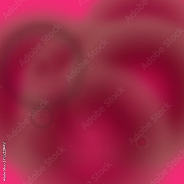 Obraz Soft Abstract Pink and Red Circles