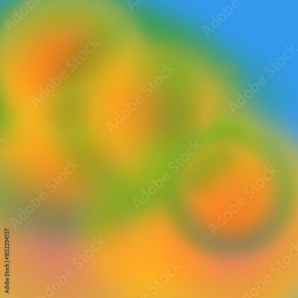 Obraz Vibrant Abstract Sunshine Burst