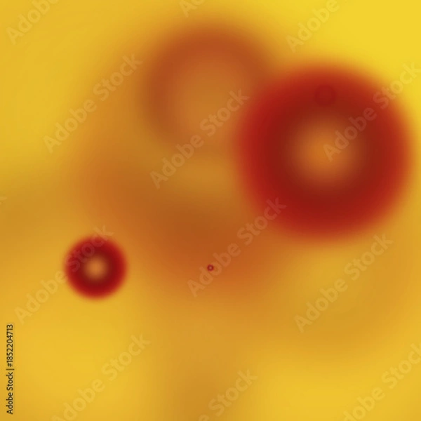 Obraz Abstract Warm Colors with Circular Blurs