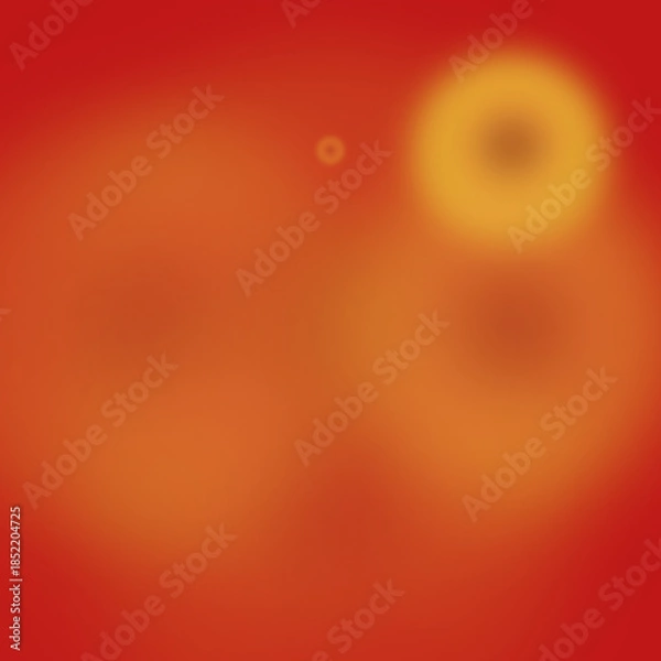 Obraz Warm Abstract Glow on Red Background