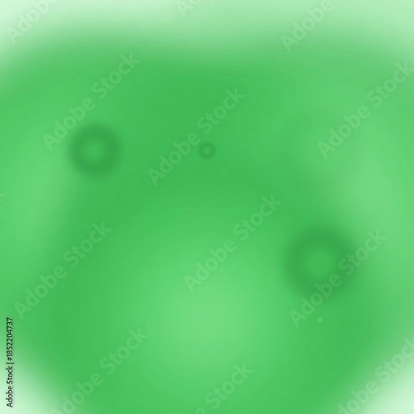 Obraz Abstract Green Blurred Background with Circular Shapes