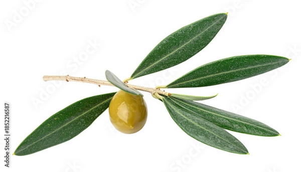 Fototapeta Single olive branch