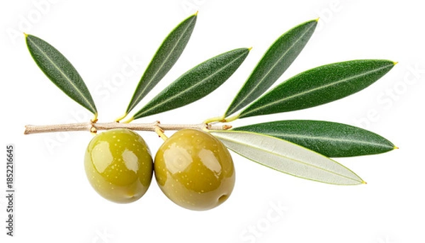 Fototapeta Single olive branch