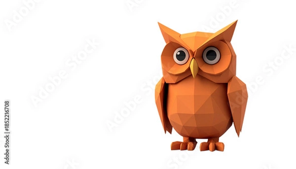 Fototapeta Stylized owl