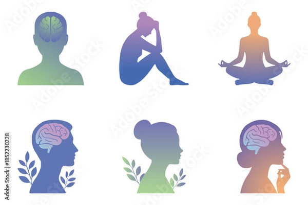 Obraz Human Brain and Mind Concepts