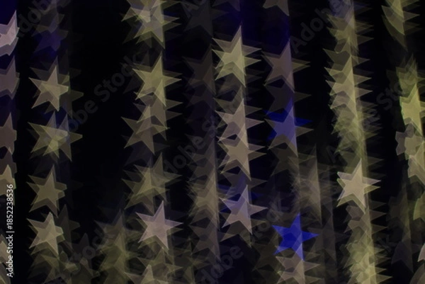 Obraz bokeh stars