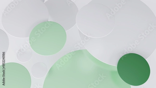 Obraz Modern Minimalist Artwork with Grey Background