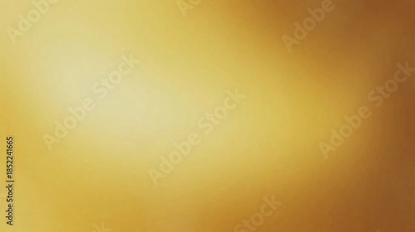Fototapeta Soft golden gradient background with warm light