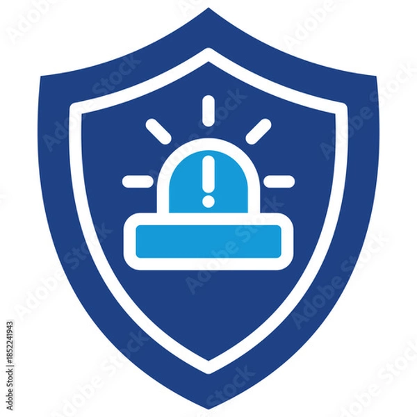 Obraz Alert Shield Icon