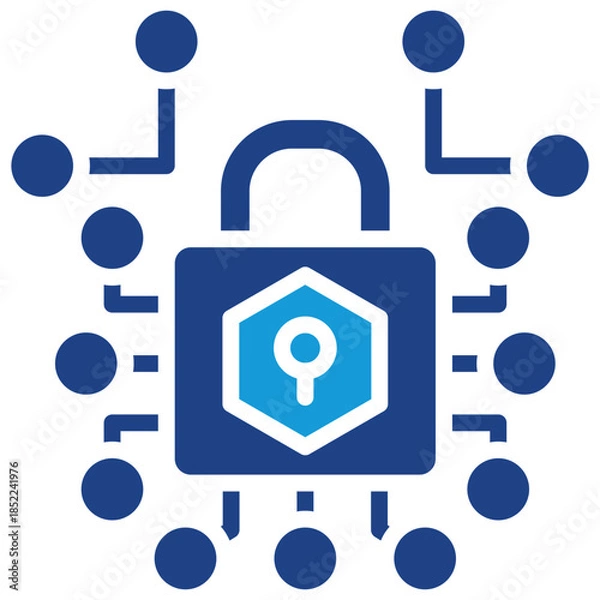 Obraz Chip Security Icon