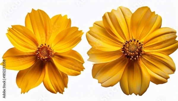 Obraz Yellow Flower Isolated On Transparent Background