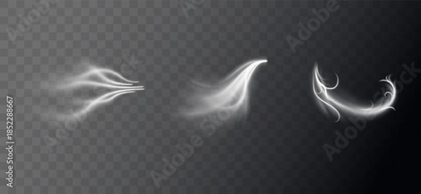 Obraz Ice swirl elements