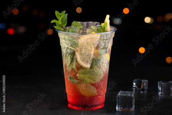 Obraz Refreshing Mint Cold Summer Drink