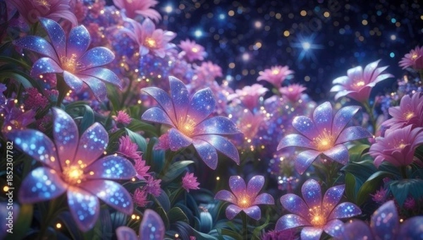 Obraz colorful flower background