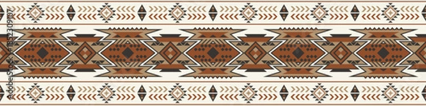 Obraz Aztec border patterns for carpets and tile surfaces.