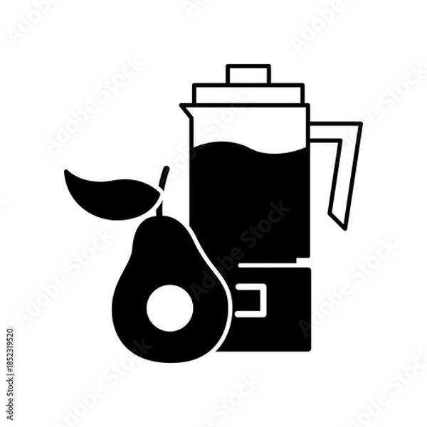 Fototapeta Blender icon design template