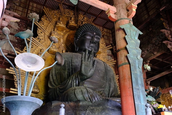 Obraz 東大寺の大仏　奈良県