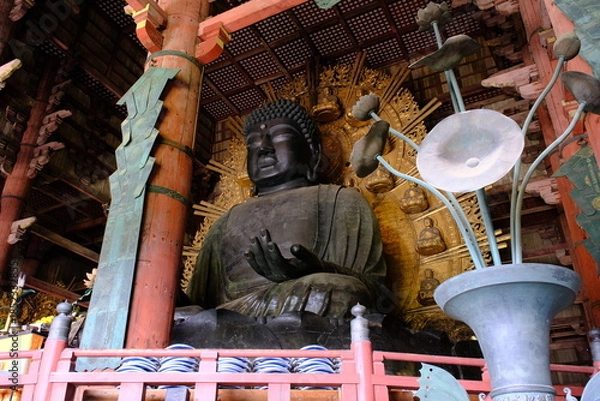 Obraz 東大寺の大仏　奈良県
