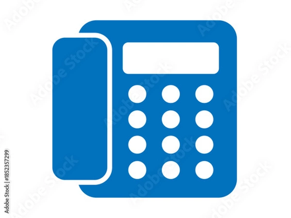 Obraz 電話機マーク（固定電話のアイコン）