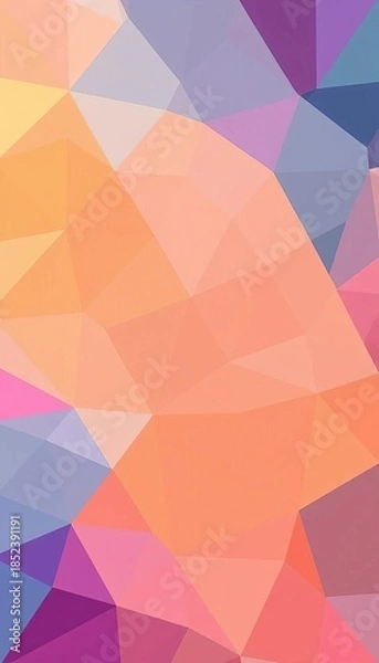 Obraz Abstract geometric pattern with a clean, modern aesthetic,  creative,  modern