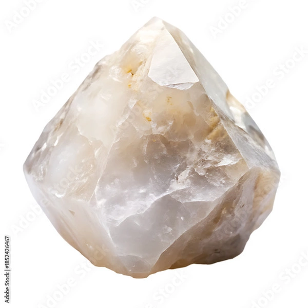 Obraz Quartz Stone Isolated on White Background