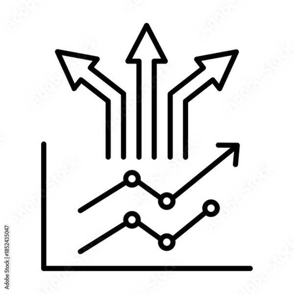 Obraz Data Driven Growth Strategy