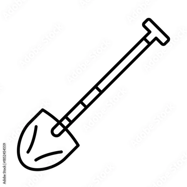Obraz Shovel icon