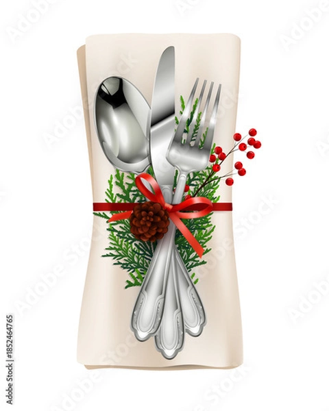 Obraz fork and spoon