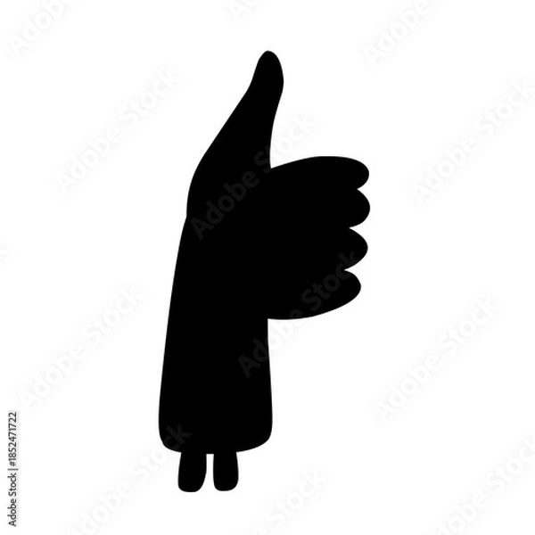 Obraz Halloween silhouette vector