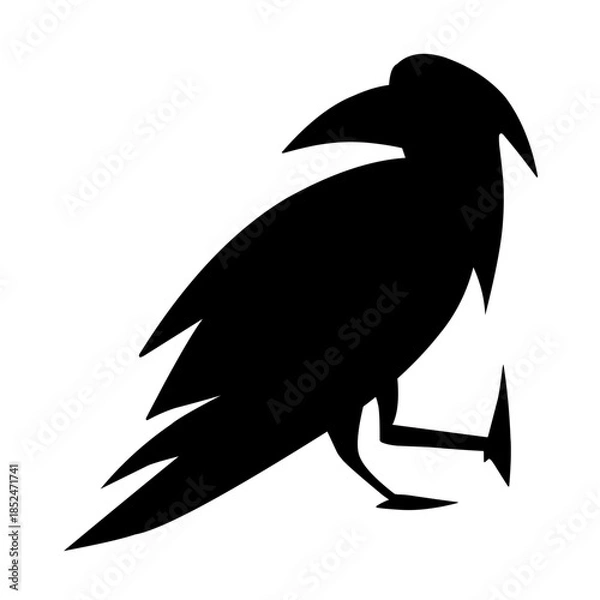 Obraz Halloween silhouette vector