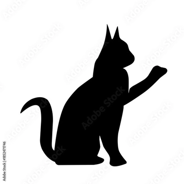 Obraz Halloween silhouette vector