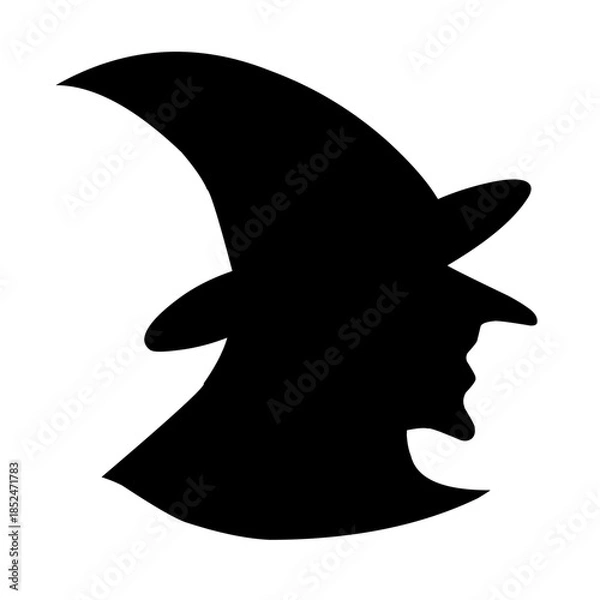 Obraz Halloween silhouette vector
