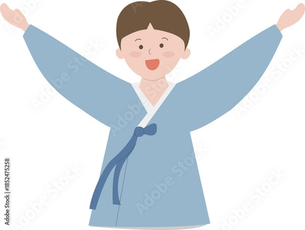 Obraz 한복 입은 사람