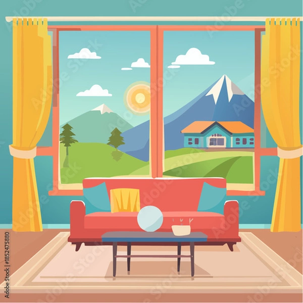 Fototapeta Home interior