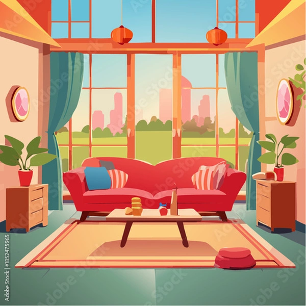 Fototapeta Home interior