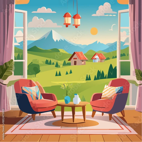 Fototapeta Home interior