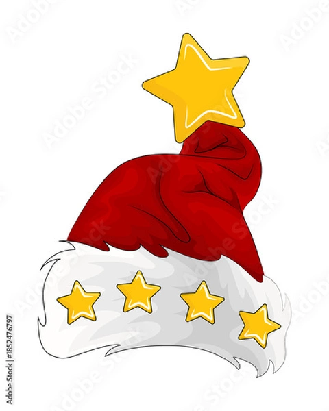 Obraz santa claus hat
