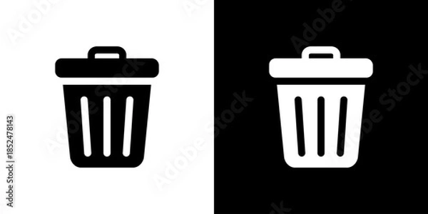Obraz ゴミ箱のアイコン