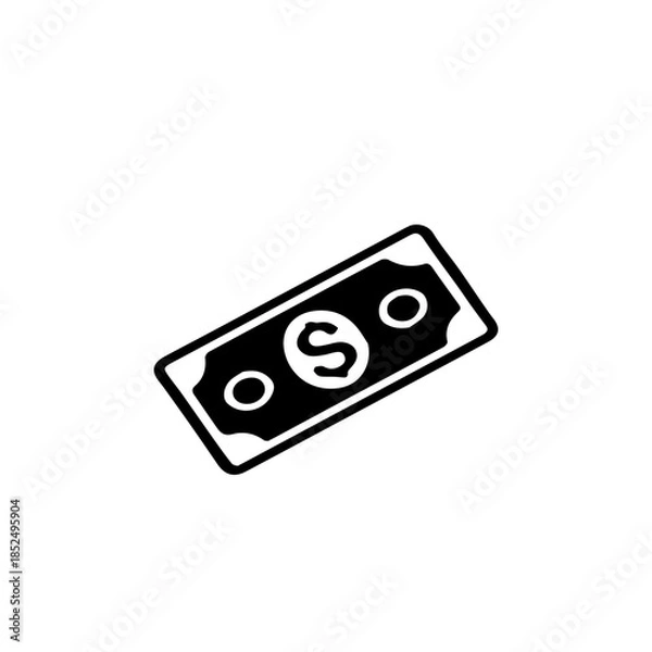 Obraz Minimalist Dollar Bill Icon