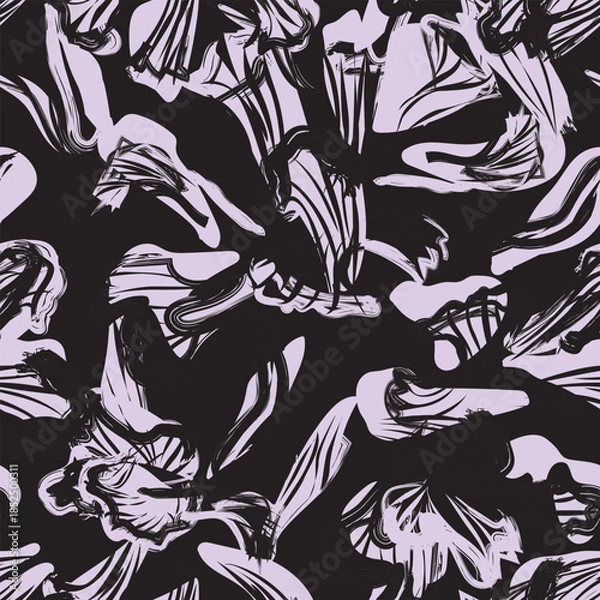 Obraz Pastel Abstract Floral Seamless Pattern Design