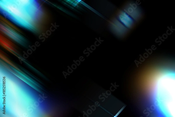 Fototapeta Ephemeral Prism Light Overlay